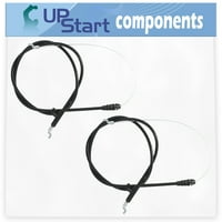 946-04661A Zamjena kontrolnog kabla za vučnu kosilicu Murray 11A-B23Z - kompatibilan sa 746-04661A Stop