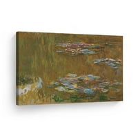 Osmjeh Art Dizajn Vodena lilija Pond od Claude Monet Platneti Zidno umjetnosti Ispis Poznata umjetno slikarska reprodukcija Likovne umjetničke ulje slike Moderni umjetnički ukras Dekor - izrađen u SAD-u 30x40