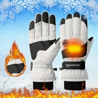 Heiheiup muškarci i žene Zimske skijanje Ruke toplo skijanje rukavicama otporne na vjetar tople rukavice rukavice mittens muškarci