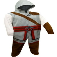 Mangoss Muškarac Assasin's Creed One Union Suit Pajama
