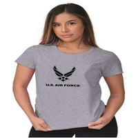 Air Force Vojne krila Simbol Ženska majica Dame Tee Brisco Marke 3x