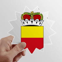 Lihtenštajn National Emblem Sun Vinil naljepnica za prtljag Graffiti cvijeće naljepnica