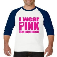Arti - Muški majice za base na rukavu, do veličine 3xl - nosim ružičastu za mamu