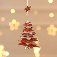 Guvpev zvona Privjesni božićni ukrasi Petokraka zvijezda Božićna dekoracija savršenim božićnim ukrasima