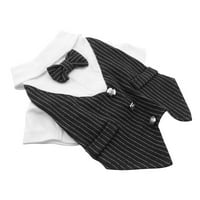 Odjeća za pse Udobnu tužbu za kućne ljubimce Poliesterska haljina Getleman Haljina Foto: Kostim za teddy