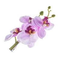 HOLZLRGUS Havajski orhidejni cvjetni klip za kosu za vjenčanu kosu Broucha Hawaii Beathing
