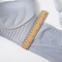 Deagia Womens Tie Bralettes svakodnevno puni pokriveni sportovi ekstra elastični prozračni čipkasti grudnjak kravata Bralette crna 44 100a # 192