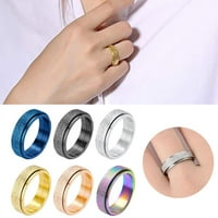 Prsten za ruke, senzorni prsten za anksioznost, za žene, muškarce, okretni prsten, anti-stres, reljef,