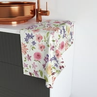 Proljetni cvjetni ručnik, ručnik za kupatilo nautički kupatilica, ukrasni ručnici za ruke