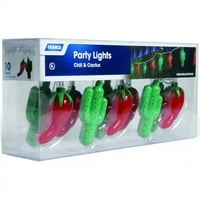 New Camco Party Light, Volt, 10-lampica