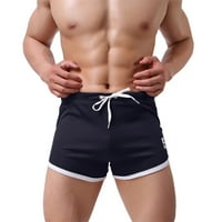 Rovga muške hlače muške ljetne casual psovke sportske kratke hlače Blue XL labave ležerne hlače