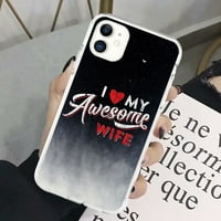 Modni pokloni za parove Supruga i supruga Dizajner za mobilne telefone za iPhone Pro ma za Samsung Galaxy