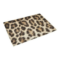 Leopard Print Doormat prostirke Početna Dekor Floor Mat Lot 23.6x