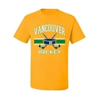 Wild Bobby Grad Vancouver Hokej Fantasy Fan Fantasy Majica, zlato, X-vel