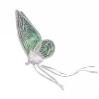 MubIneo leptir krilo za Cosplay, prozirno dekorativno krilo leptira sa naramenicama za odrasle, djecu