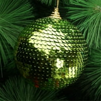 Božićni sekfin Glitter Baubles Balls Xmas Tree ukras ukras