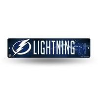 Tampa Bay TB Lightning NHL Hokej 16 Street Sign Fan zidni dekor