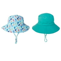 Kape za djecu za djecu Dječji devojčice Ljeto Zaštita od sunca za zaštitu od sunca Ribarski dječji šešir