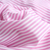 Huaai T majice za žene Žene Chic Stripe s dugih rukava s dugim rukavima, gumb za labave vrhunske majice Bluza Pink XXL