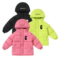Esaierr dječji dječaci Djevojke pamučni kaput od polje, mališana, topla zimska pamučna odjeća sa džepom dječake Djevojke zimske jakne od kapuljače za 2-12-i