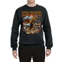 Divlji Bobby, Biker Forever American Eagle uživo vožnji automobili i kamioni Unise Crewneck Grafički