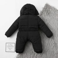 Toddler Baby modne jakne Boy kombinezon za zimske kozice Warm Rodper kaput odijelo za djecu s kapuljačom od kapuljače debela dječaka odijela i set