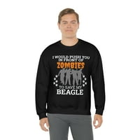 Gurnite vas ispred zombija Spremi držač Beagle-a Unise Duks S-2xl