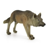 Simulacija životinjskih životinja simulacija unutrašnjih solidnih PVC vukova model igračka za djecu