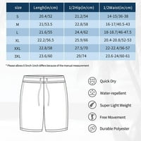 Muška karfiola plivaju debla Brze suho Swim Shorts Fashion Beach Board Shorts Swimwer S-3xl