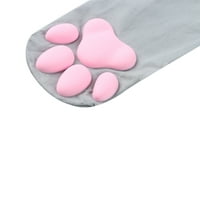 Biekopu 3D Cat kandžanski jastuk svilene bedro visoke čarape Slatka mačka Paw Pad Sock Lolita E-Girl