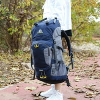 60L Vodootporni ruksak za planinarenje Kamp Planinarenje Biciklistički ruksak na otvorenom Sportska torba s kišnim poklopcem