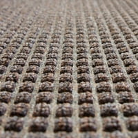 Gumeni tepih za gumenu gumenu tepihu - smeđa polipropilenska mat