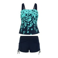 MXIQQPLTKY Tankini kupaći kostimi za žene labave fit cvjetne tiskane skromne kupaćih odijela