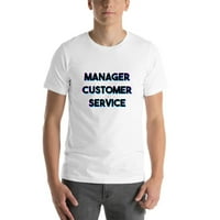 2xL Tri Color Manager Služba za korisnike kratkih rukava pamučna majica majica u nedefiniranim poklonima