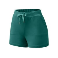 Wozhidase kratke hlače za žene Ženske trke Shorts Sport teretana Aktivni trening za vježbanje sa džepovima