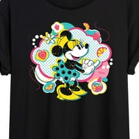 Disney - Minnie Pop Cloud - Juniors idealna Flowy mišićna majica