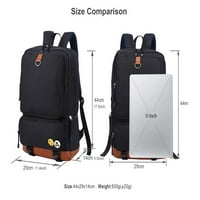 Kvadratni ruksak Bzdaisy sa velikim kapacitetom & Jeffy temama - odgovara 15 '' laptop unise za djecu tinejdžerku
