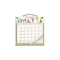 Drveni držač kalendara punjenja kalendara ispunjen kalendarom i uključuje stranicu obrasca za narudžbu
