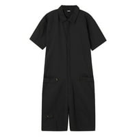 SHPWFBE muške majice Ležerne prilike modernog muškog doma patentni džep modni punjivo dugme za odjeću