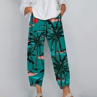 GAECUW posteljine za žene široke nožne hlače Redovna fit dugačke hlače Lounge pantalone Duksevi labave vrećice Hlače Mid Stil