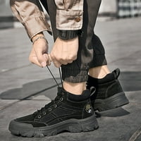 Francuske rubove muške cipele za planinarske cipele za slobodno vrijeme cipele za cipele za muškarce Crne