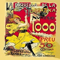 La Esquella de la Torratxa, poster Print by L. Labarta