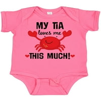 Inktastic My Tia voli me nećak poklon baby boy ili baby girl bodysuit