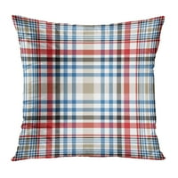 Sažetak Tartan Tradicionalni karirani britanska klasična boja Flannel odjeća za geometrijski jastuk