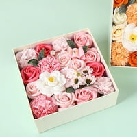 Vnanda sapun Rose Flower - Flora Mirisni sapun sapun - biljni esencijalni sapun za ulje za godišnjicu rođendan vjenčanja Valentinovo
