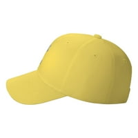 CEPTEN MAN & WOMENS Street Style jedinstveni otisak sa duhom logotipom podesivim bejzbol kapom žute
