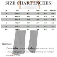 FOPP prodavač visokog struka za žene rastezanje širokih nogu Palazzo hlače Ležerne prilike print comfy