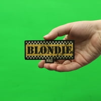 Blondie Muški logotip taksija sa vezenim flasterom crna