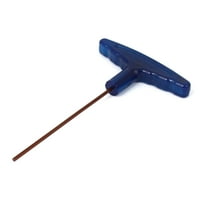 Plava plastična zamotana T Rukuje on Ključ za ključeve alat za bakar