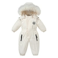 Dječaci i djevojke pidžame Onesie Snawuits Kombinezoni Skijaška odijela Zima Vjetrootporni kaputi za vodu puze za bebu